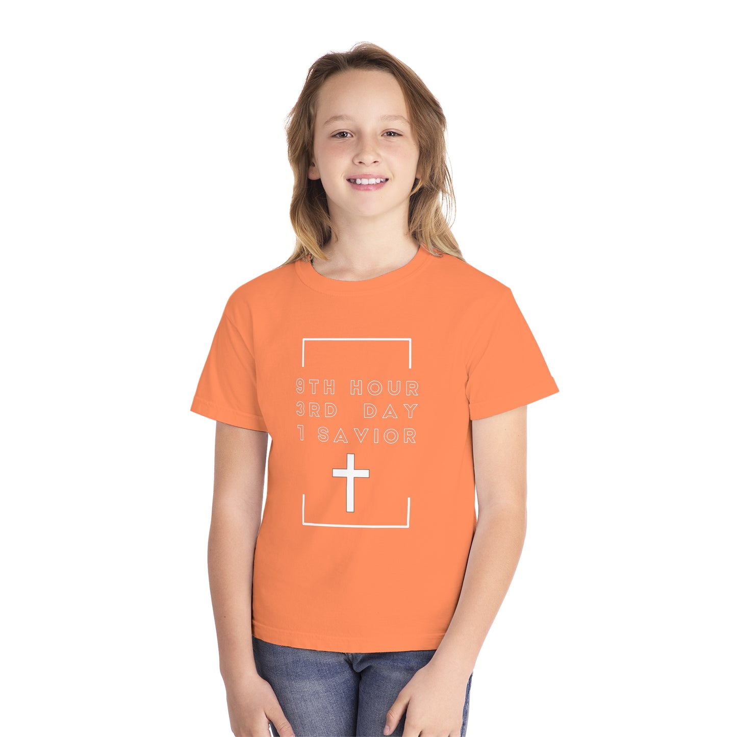 Youth 931 Christian White Letters