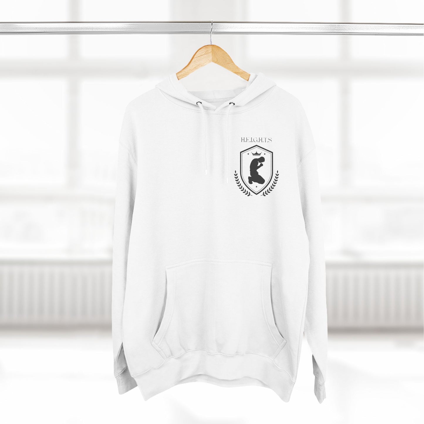 Heights Black Hoodie