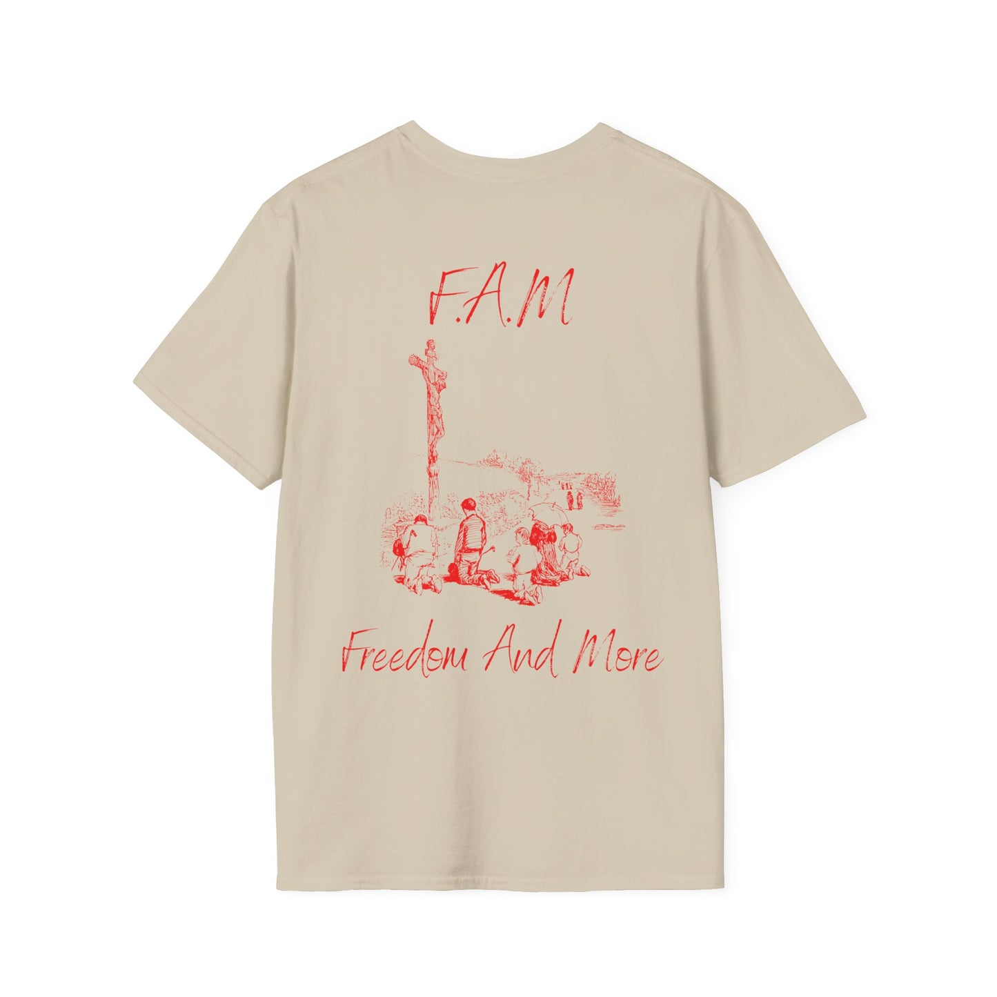 Fam Christian Red Letters & Image