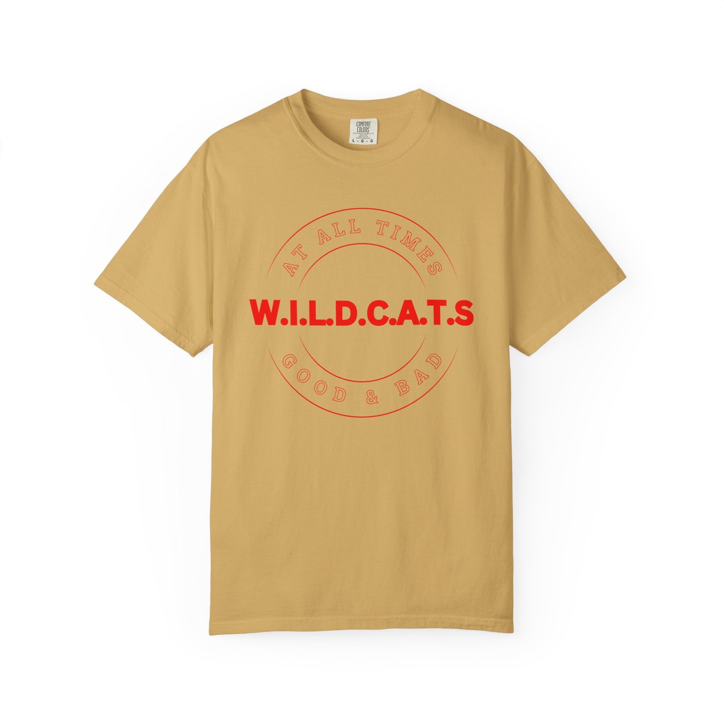 Wildcats Christian Red Letters & Picture
