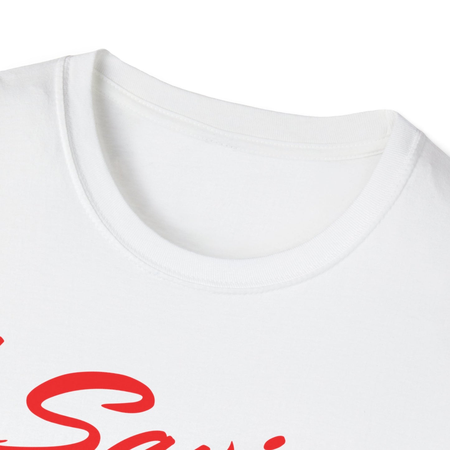 Adult 105 Christian Red and White Letters