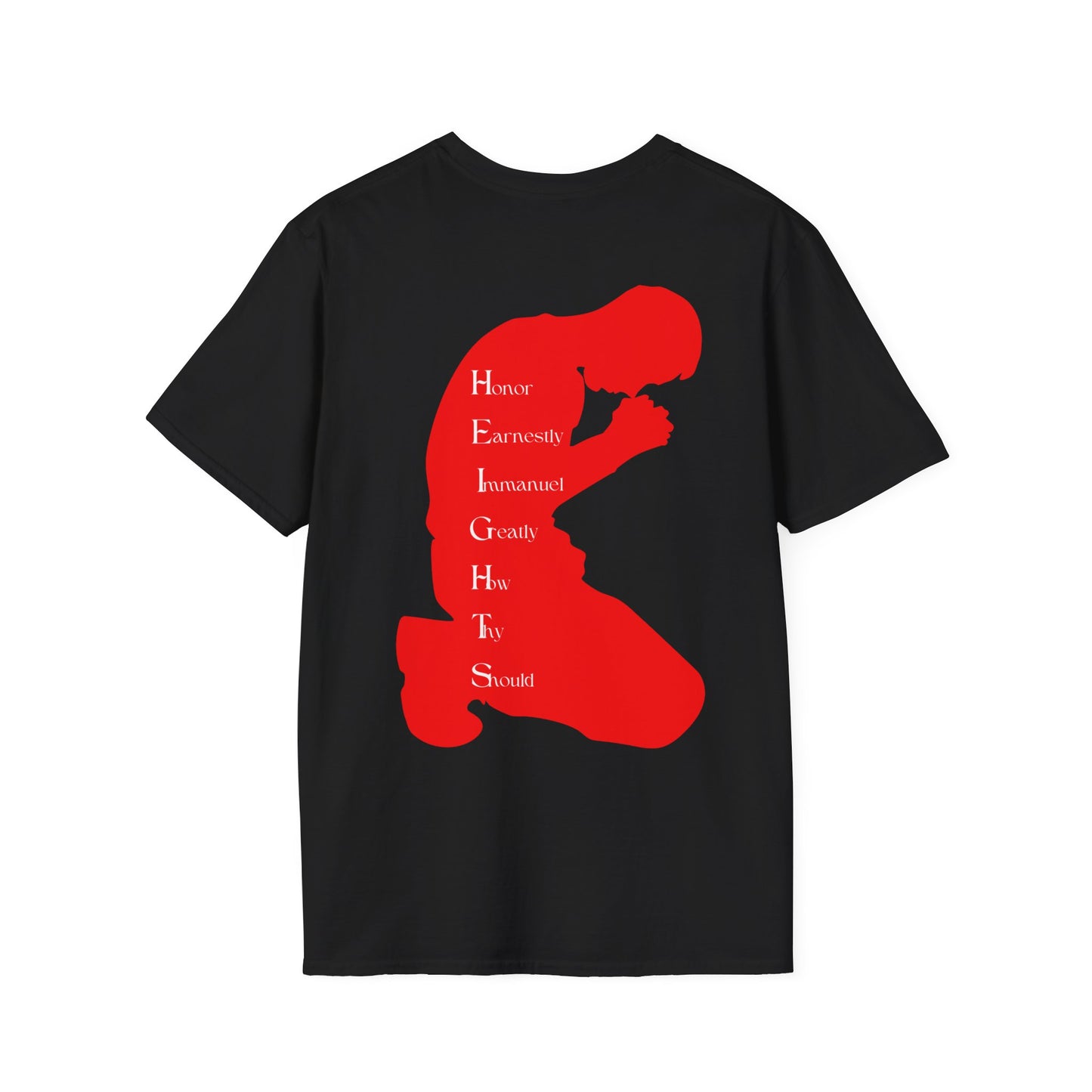 Heights Christian Red Letters & Image
