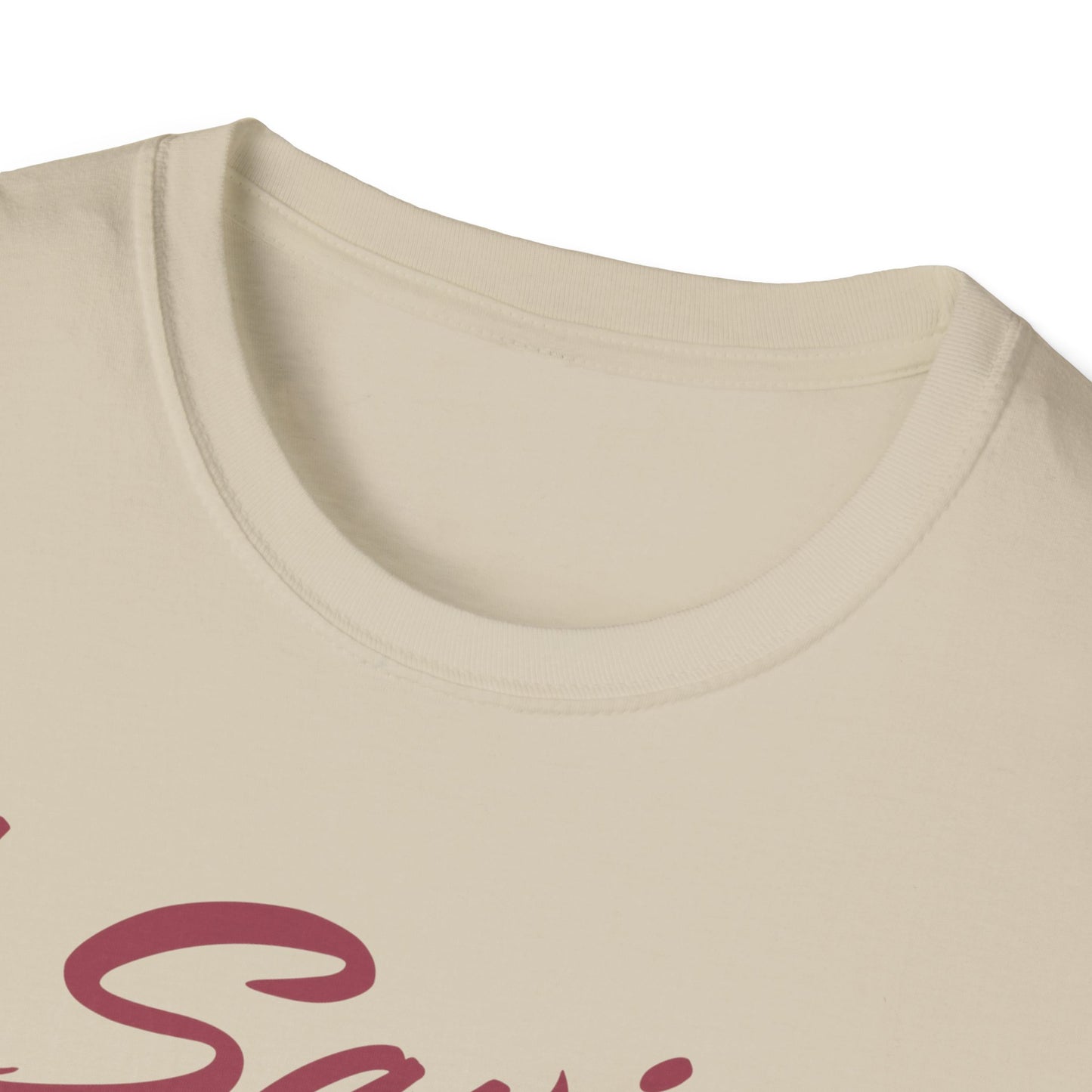 Adult 105 Christian Marron and White Letters