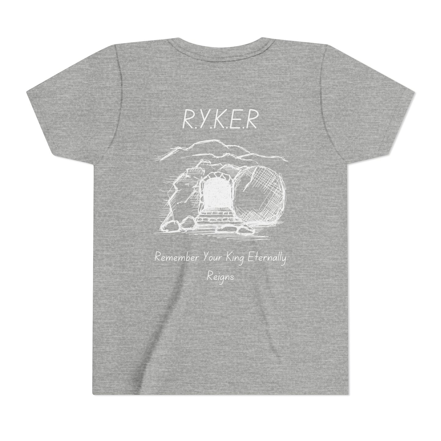 Youth RYKER Christian White Letters