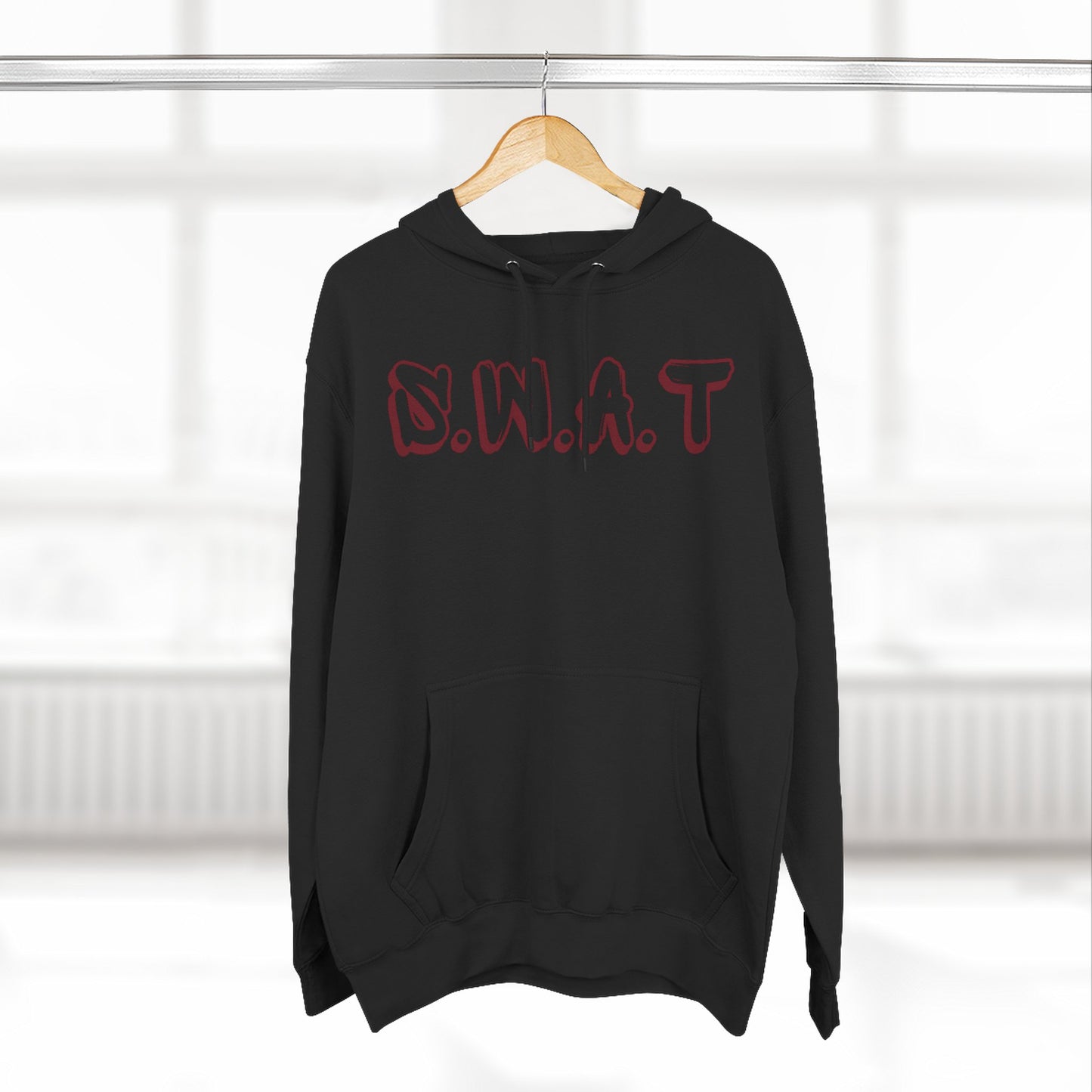 Swat Christian Marron Words Hoodie