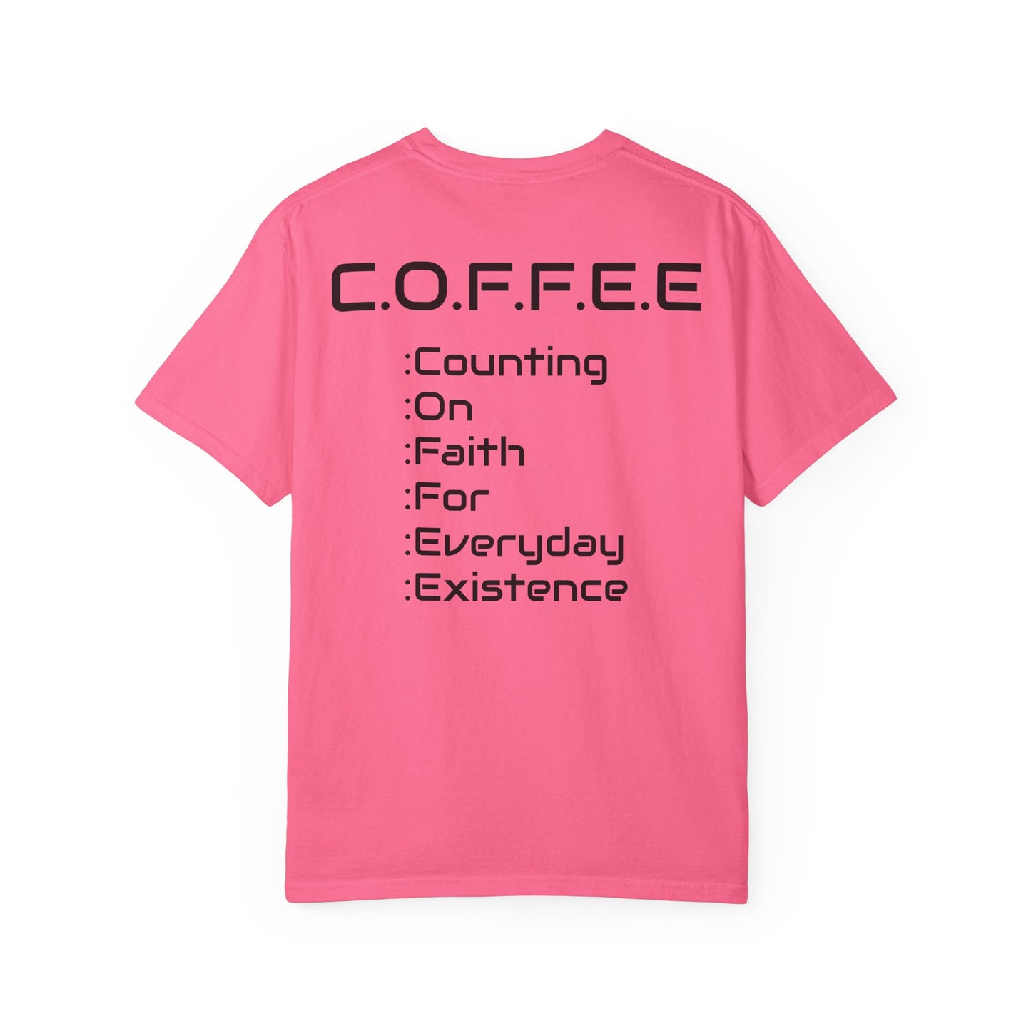 Adult Coffee Christian Black Words Only