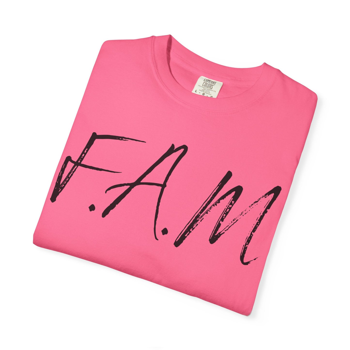 Fam Christian Black Letters & Image