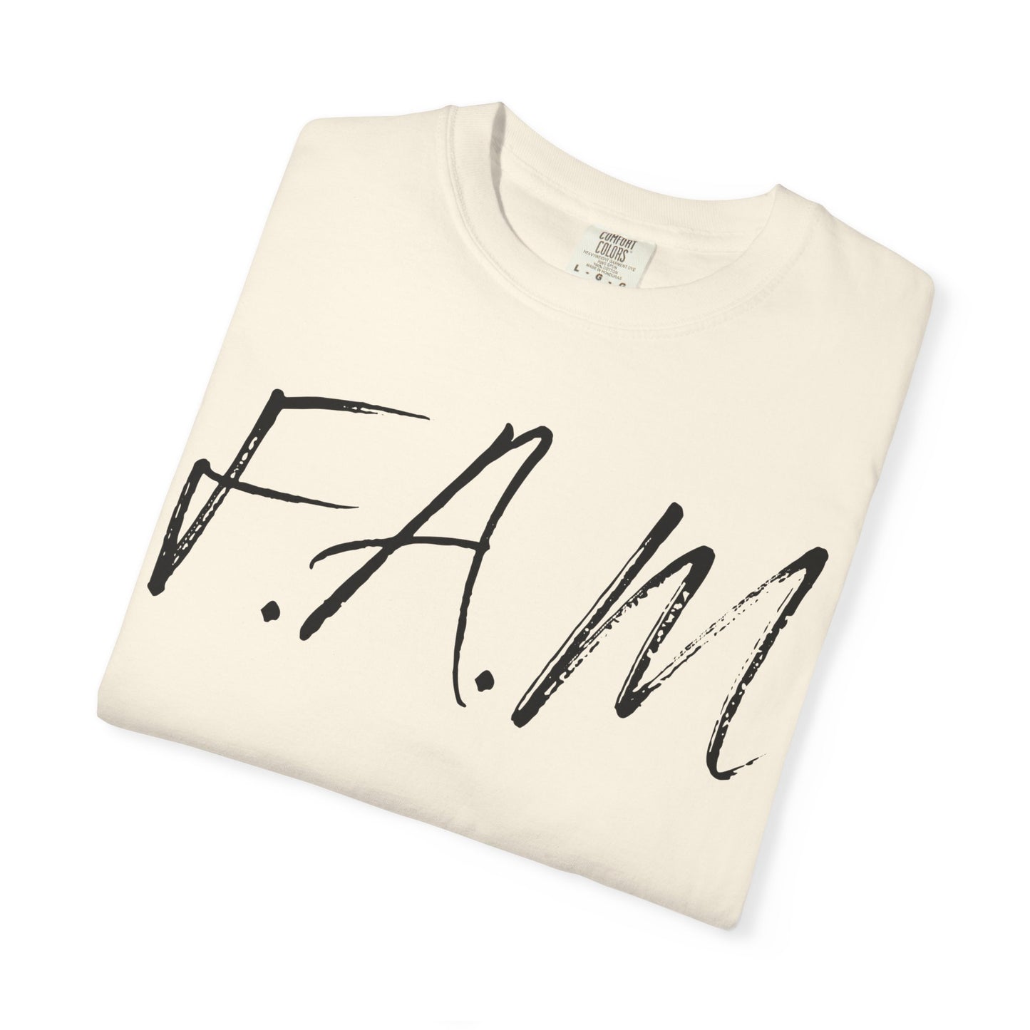 Fam Christian Black Letters & Image