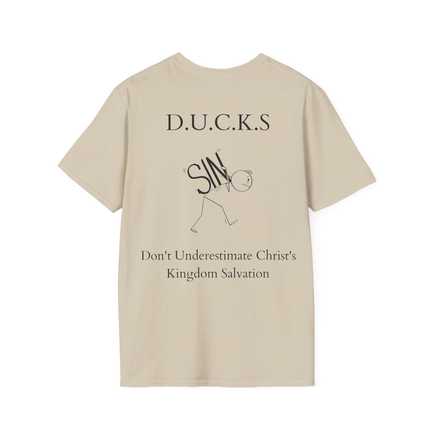 Ducks Christian Black Words