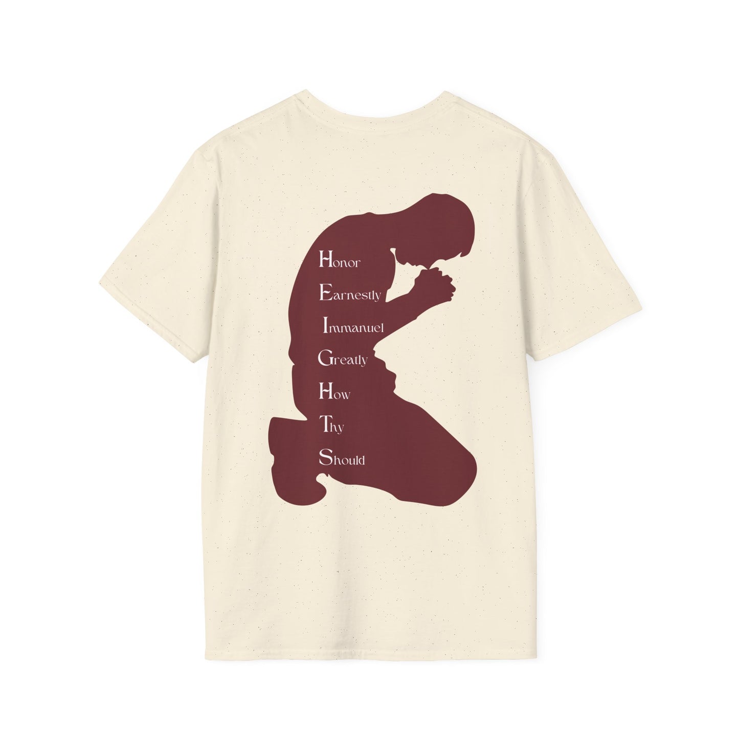 Heights Christian Marron Letters & Image