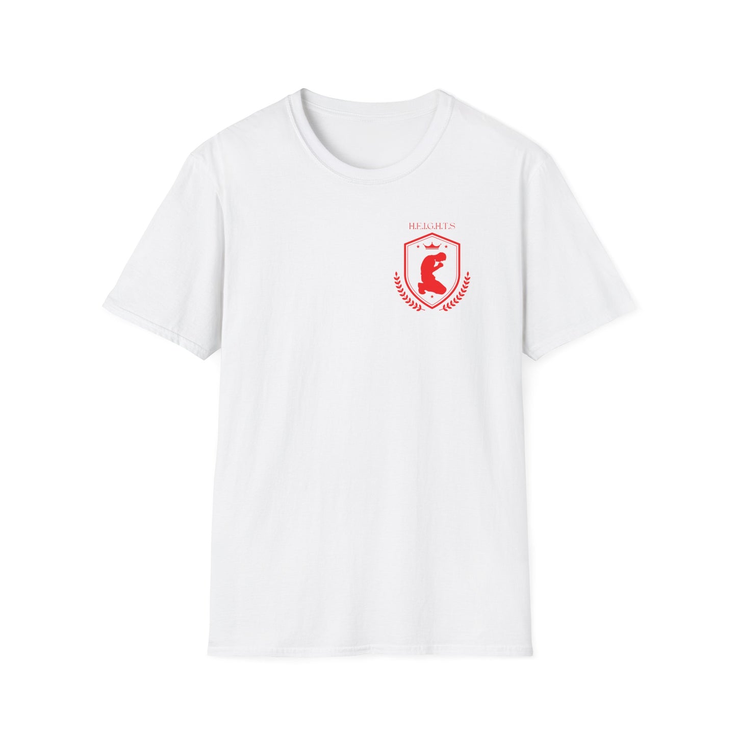 Heights Christian Red Letters & Image