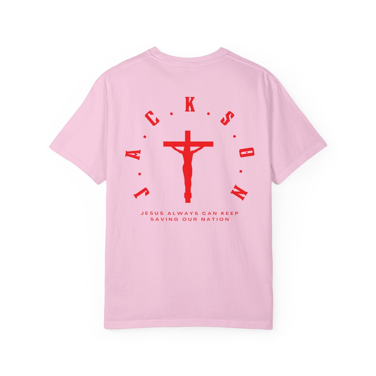 Jackson Believing Christian Red Letters & Cross