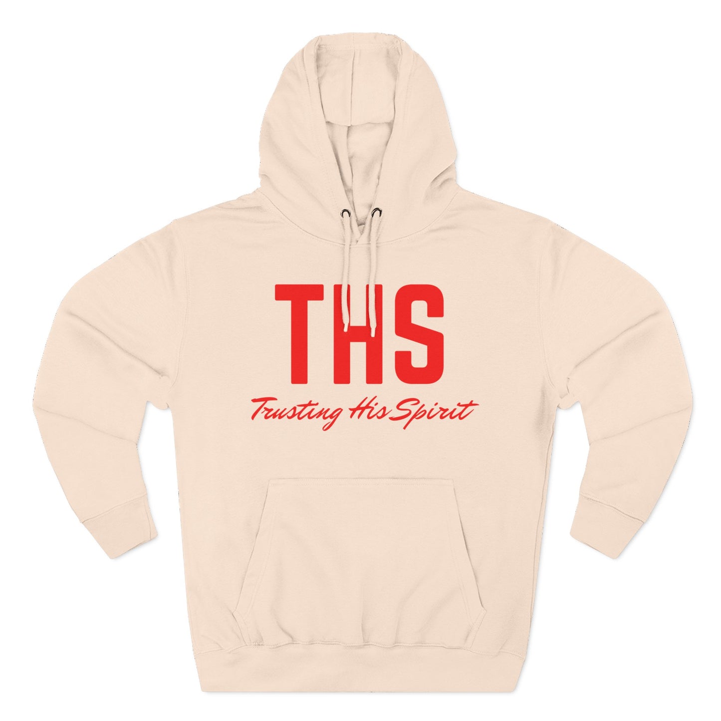 Adult THS Christian Red Letters Hoodie