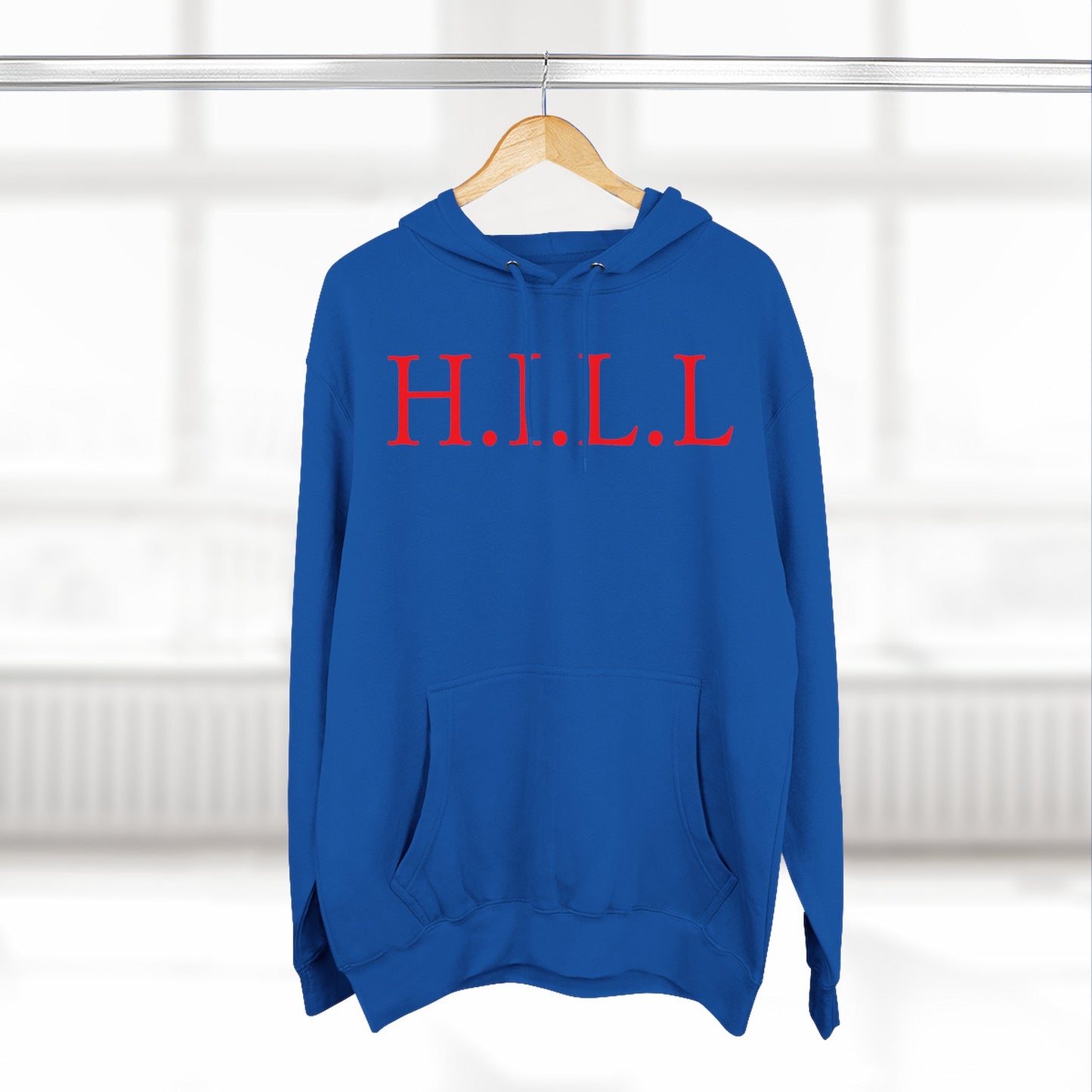 Hill Christian Red Words Hoodie
