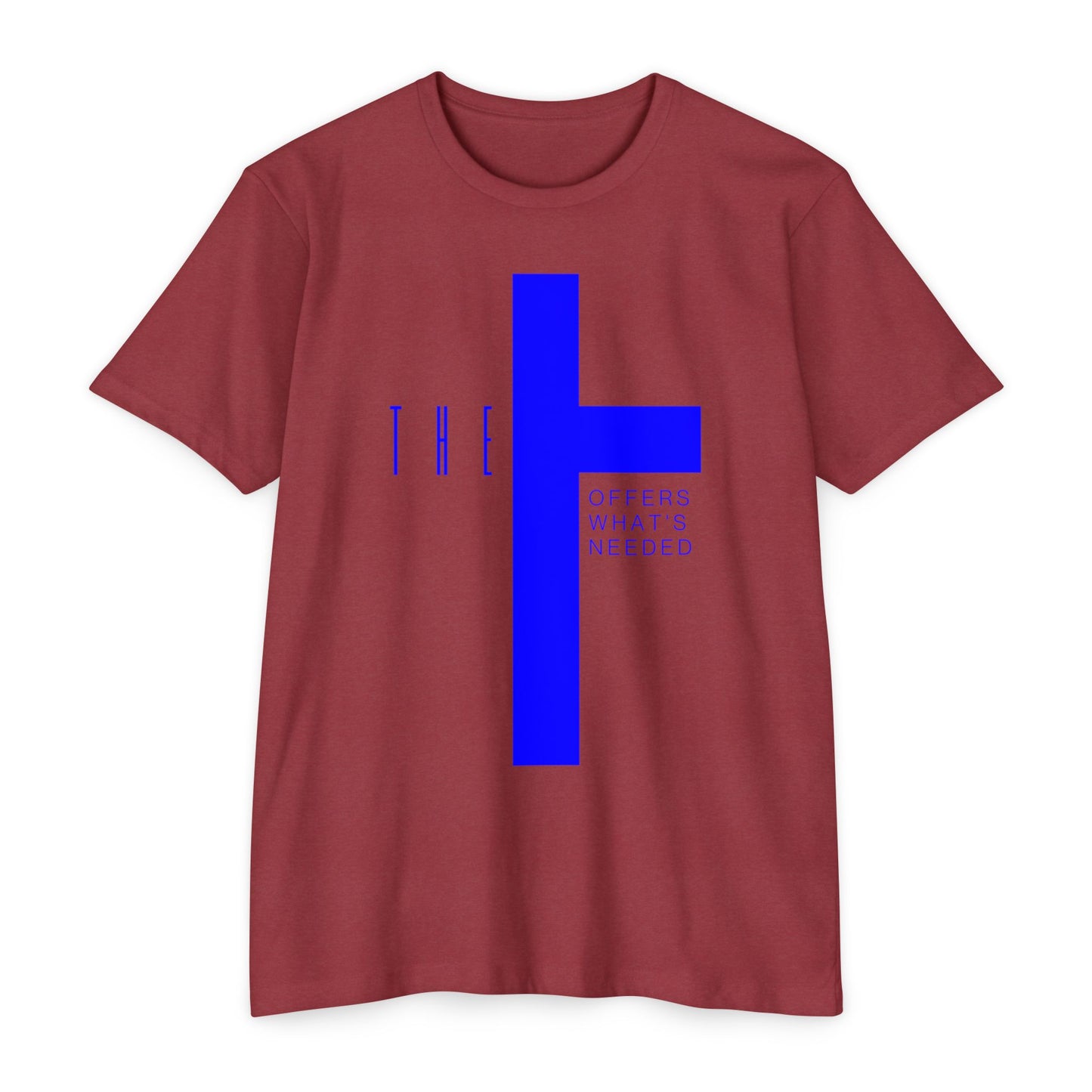 T-Town Blue Cross & Letters Blended