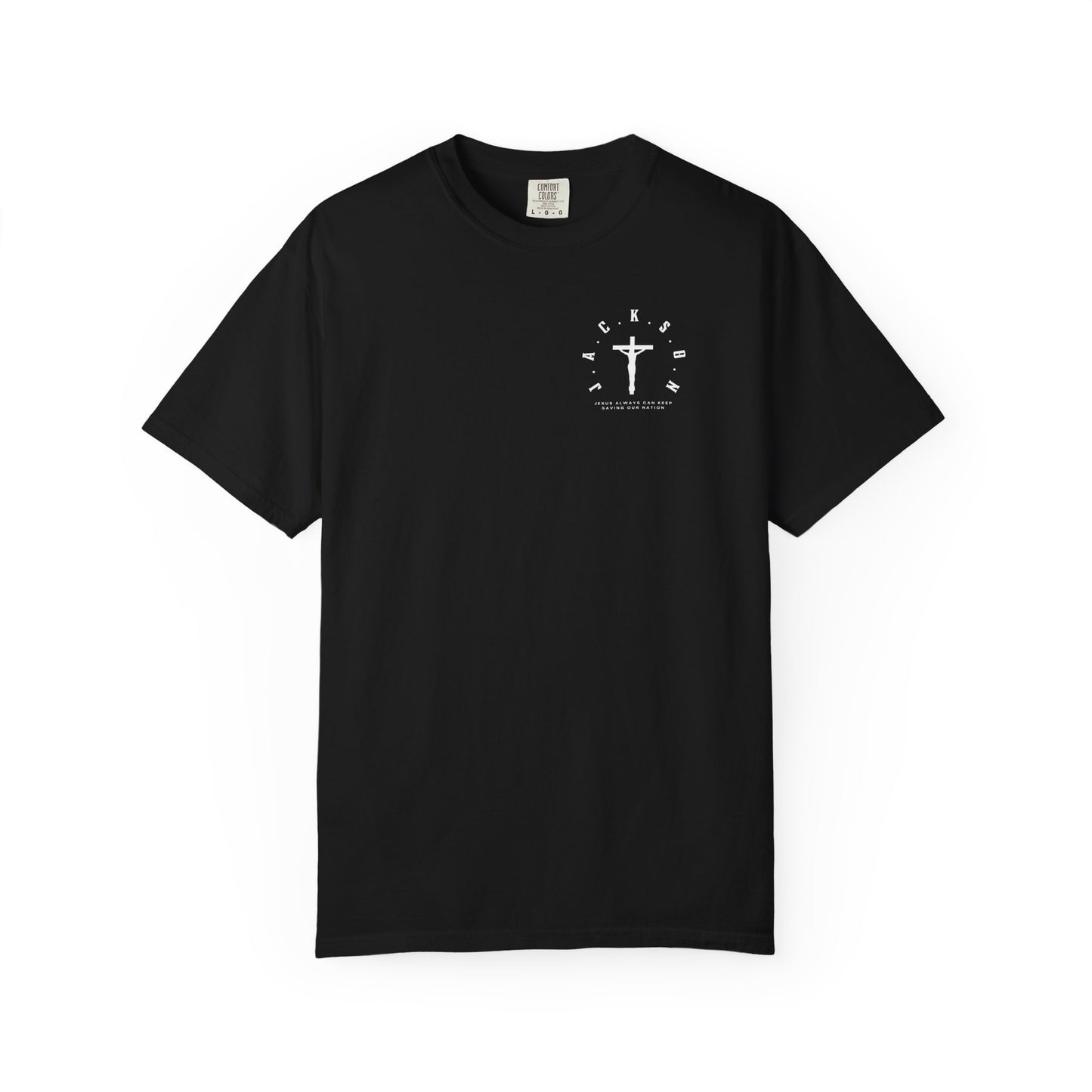 Jackson Believing Christian White Letters & Cross