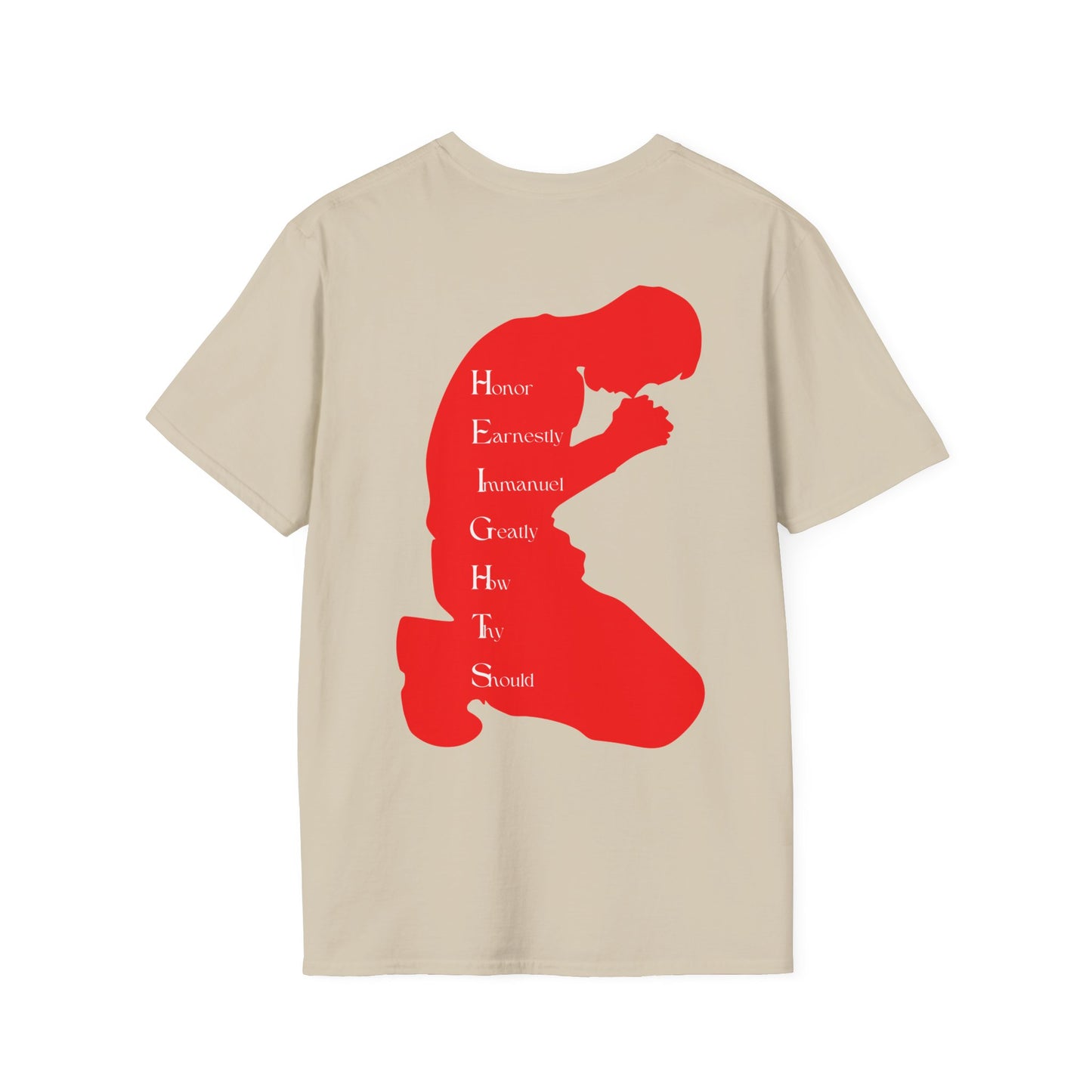 Heights Christian Red Letters & Image