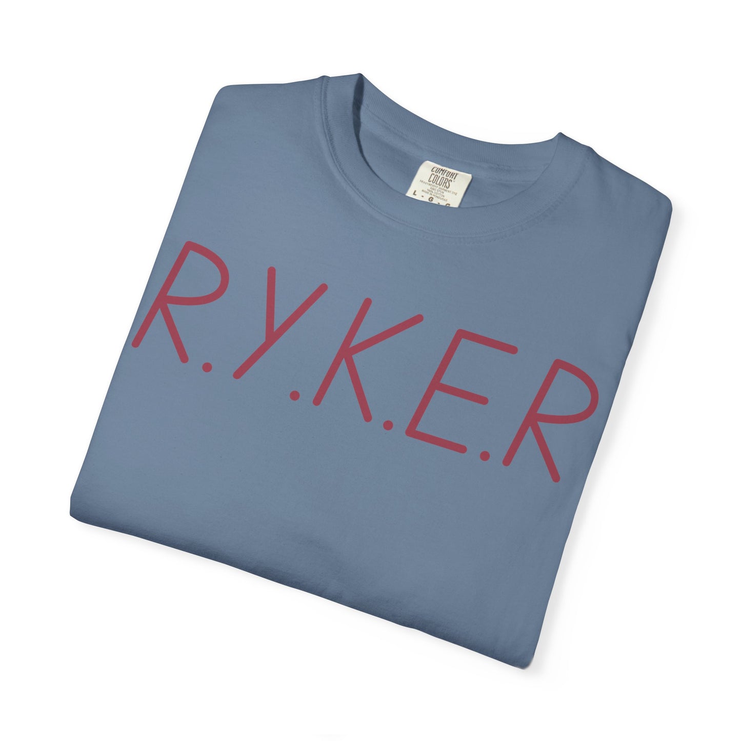 RYKER Christian Marron Letters