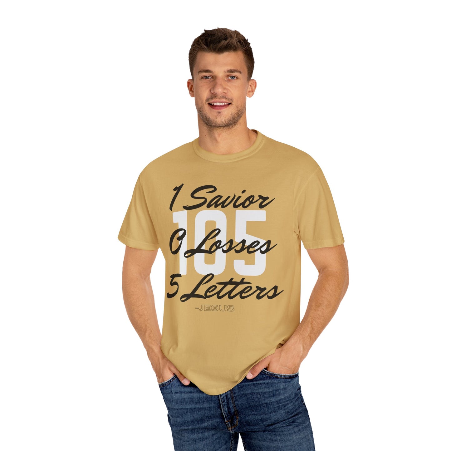 Adult 105 Christian Black and White Letters