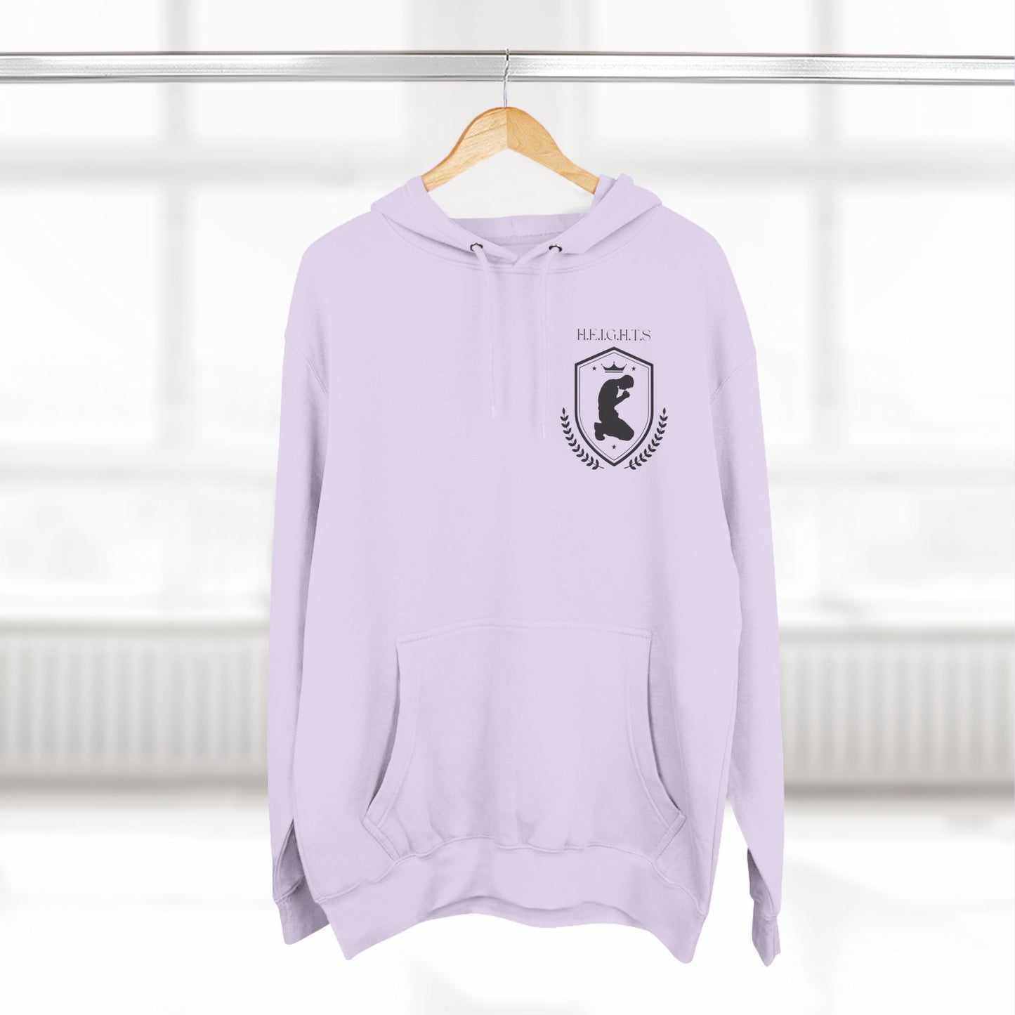 Heights Black Hoodie