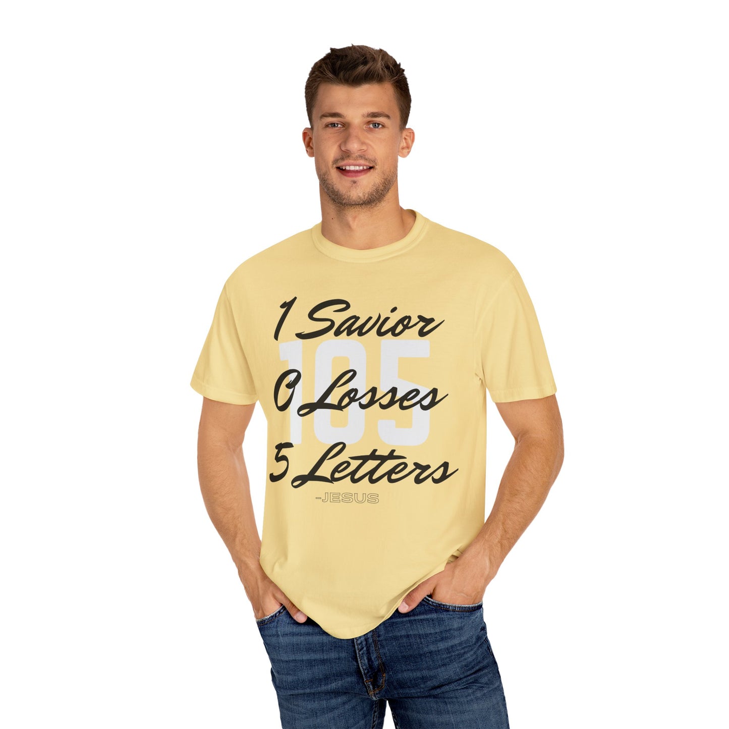 Adult 105 Christian Black and White Letters