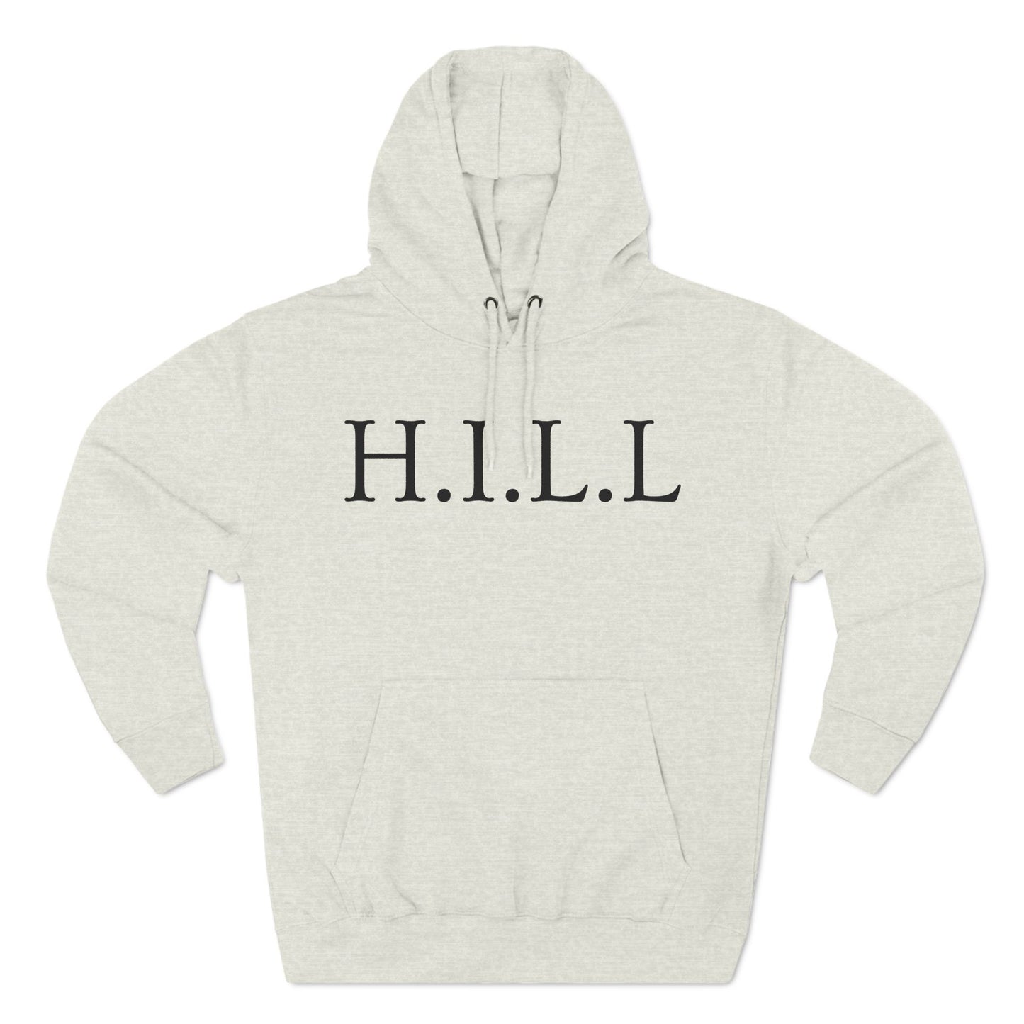 Hill Christian Black Words Hoodie