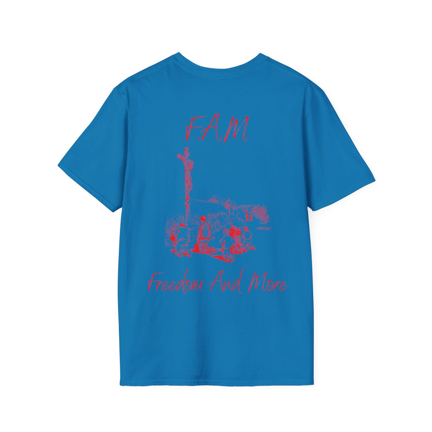Fam Christian Red Letters & Image