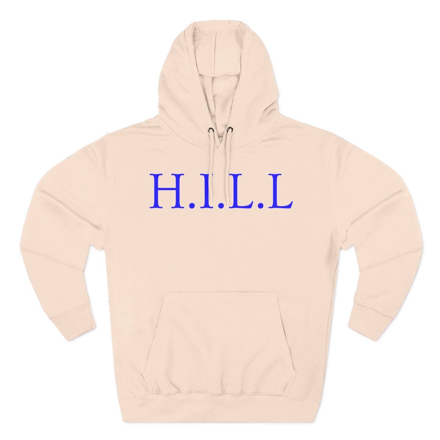 Hill Christian Blue Words Hoodie