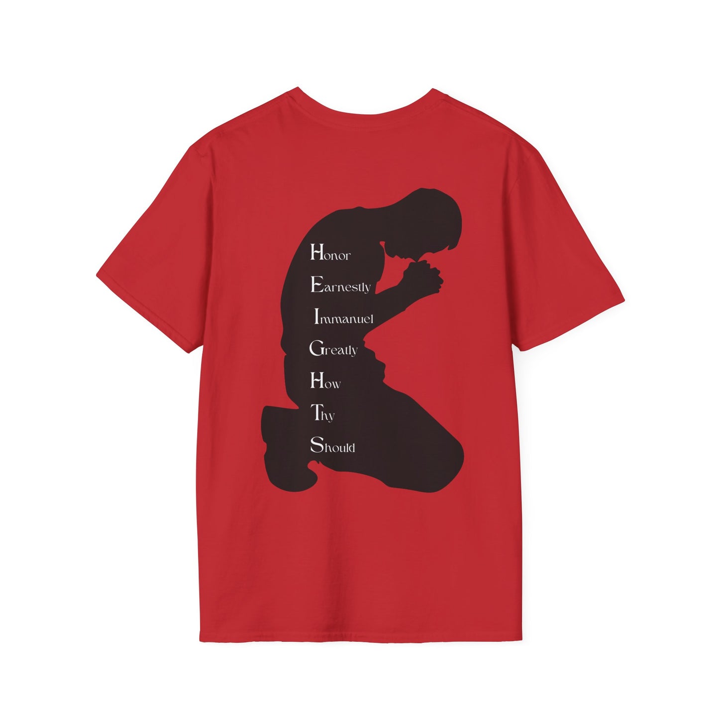 Heights Christian Black Letters & Image