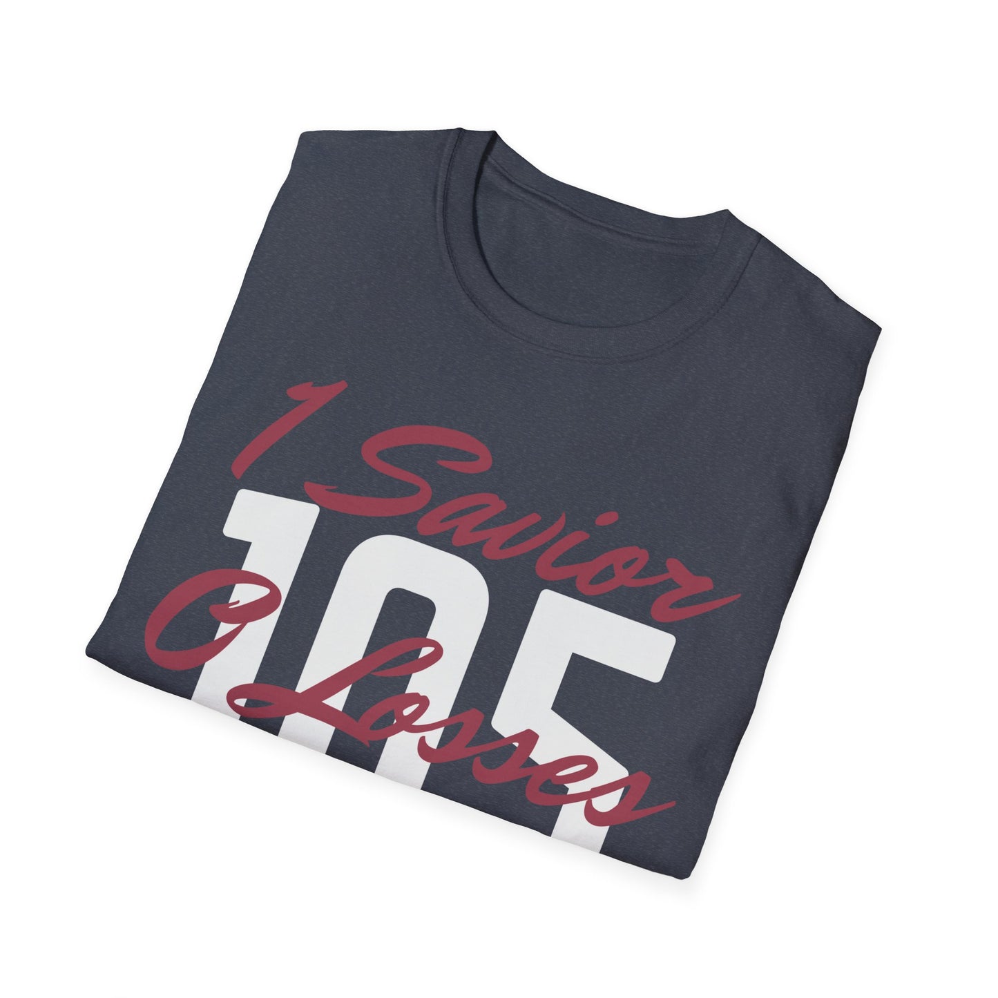 Adult 105 Christian Marron and White Letters