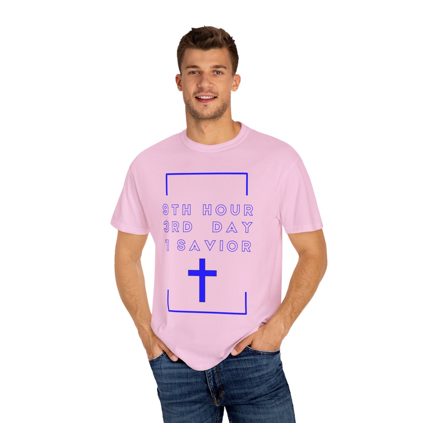 Adult 931 Christian Blue Letters