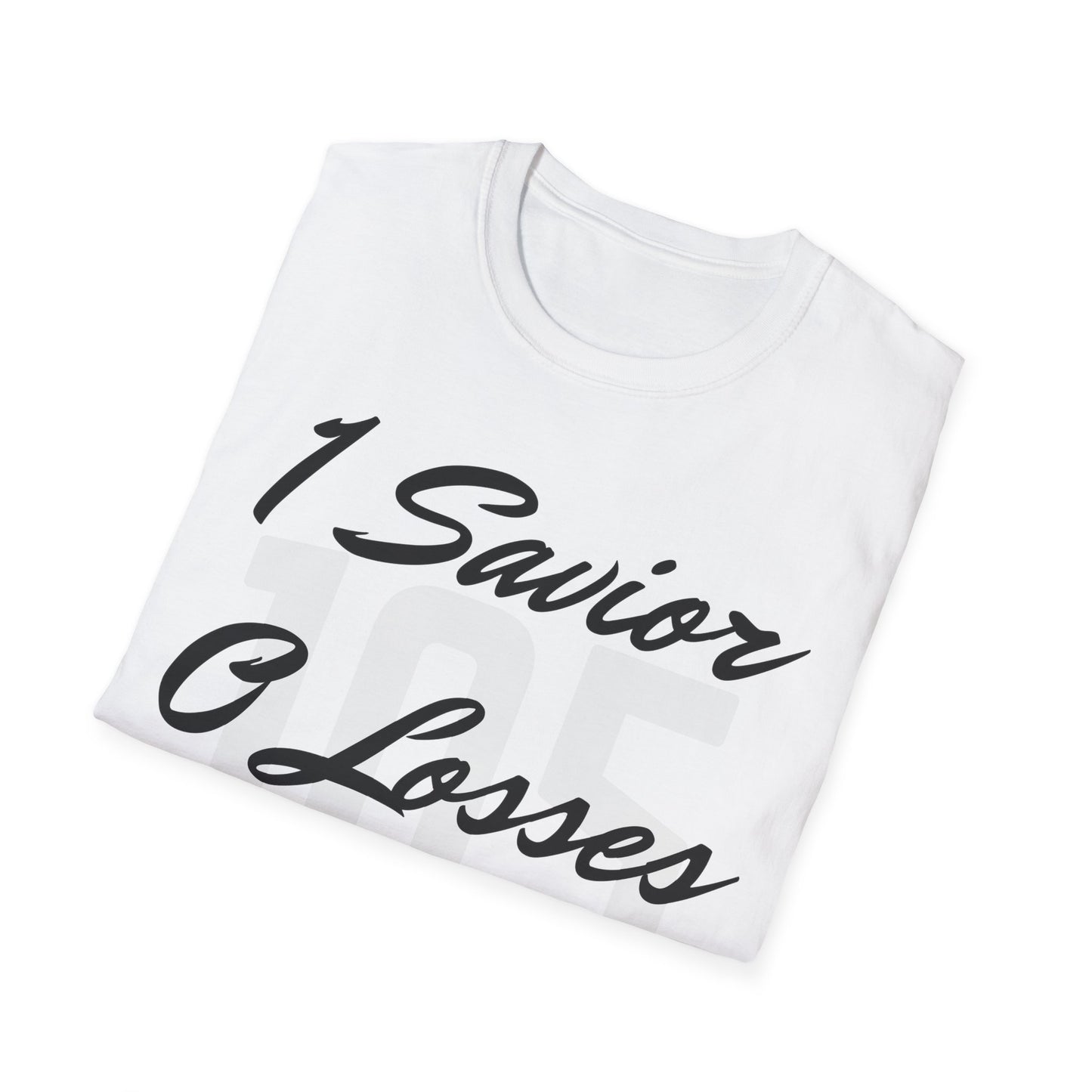 Adult 105 Christian Black and White Letters