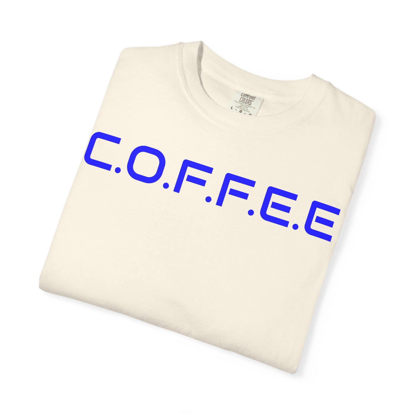 Adult Coffee Christian Blue Words Only