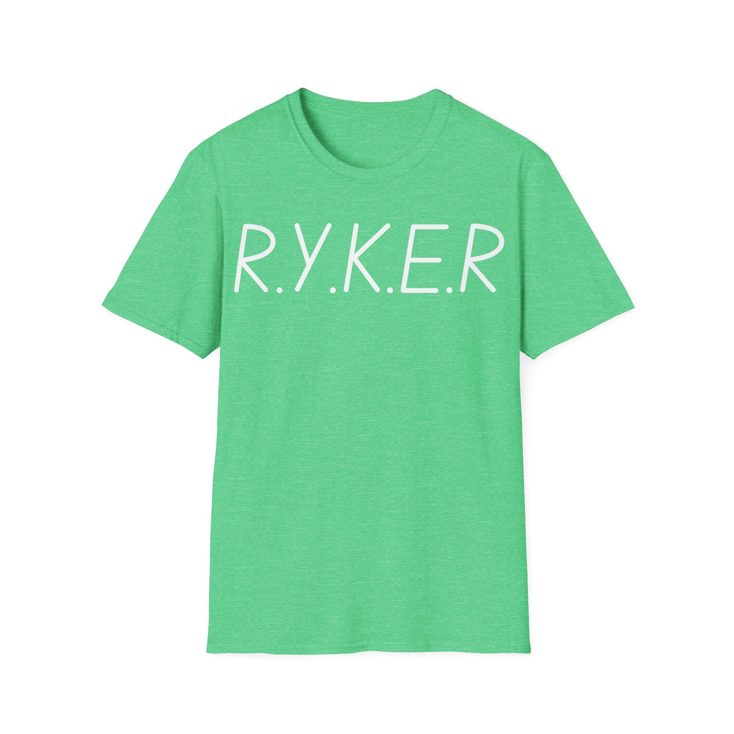 RYKER Christian White Letters