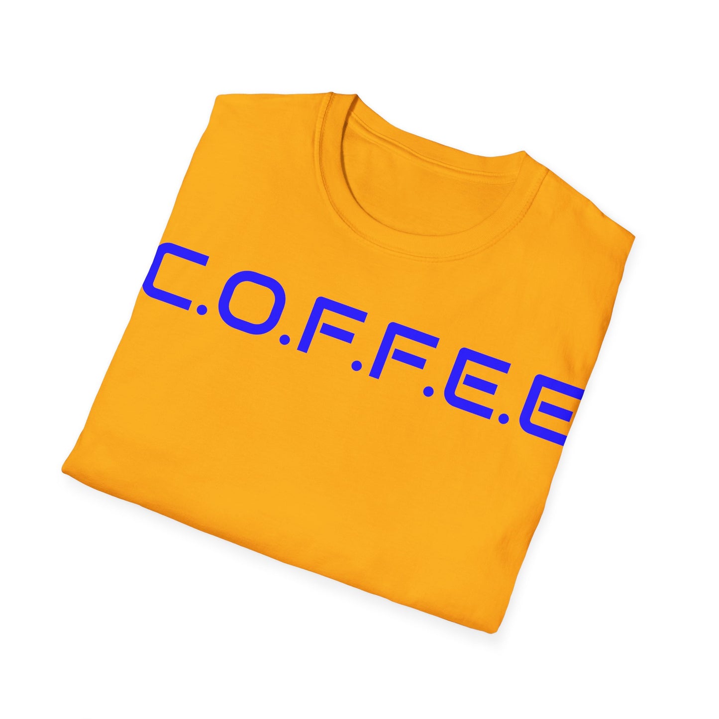 Adult Coffee Christian Blue Words Only