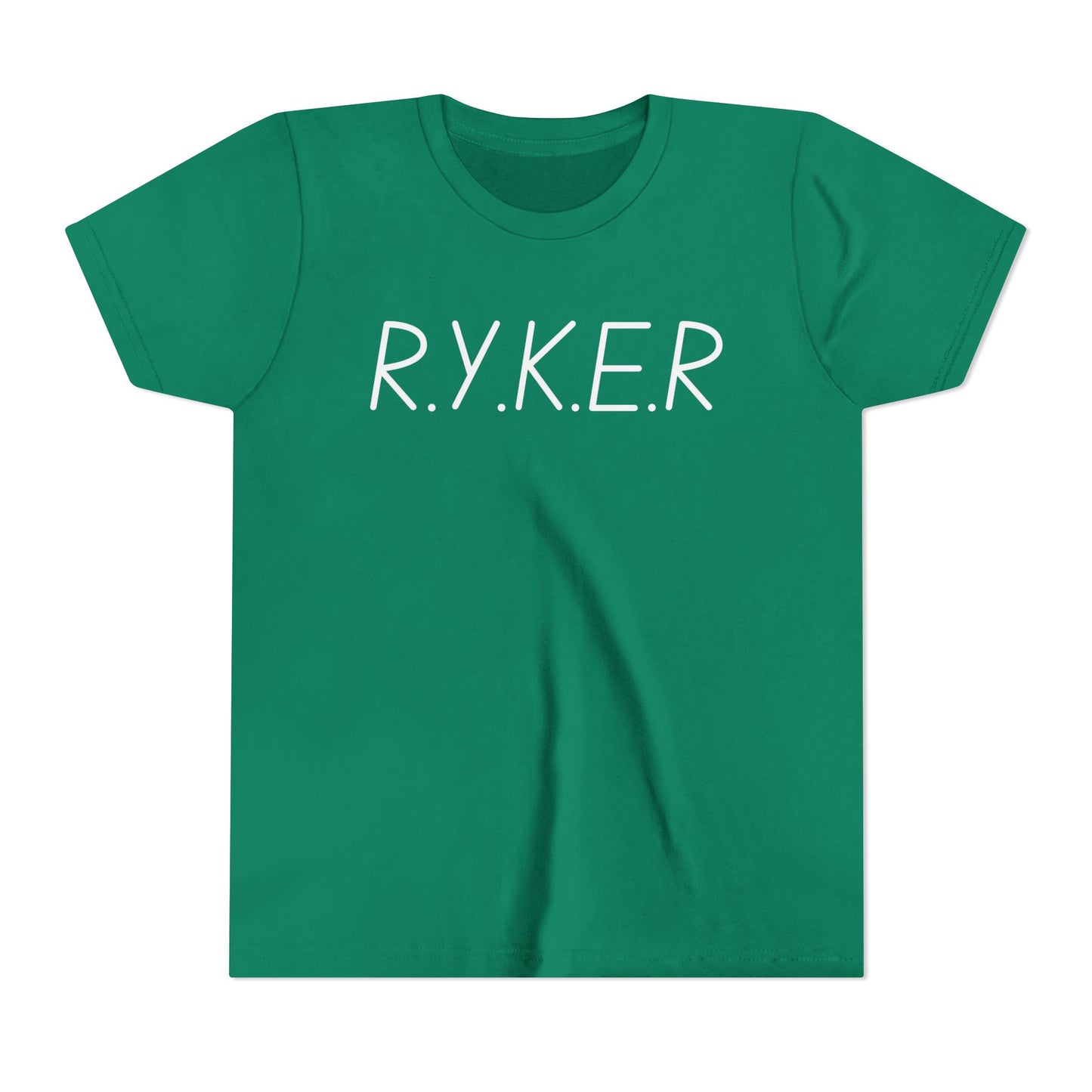 Youth RYKER Christian White Letters