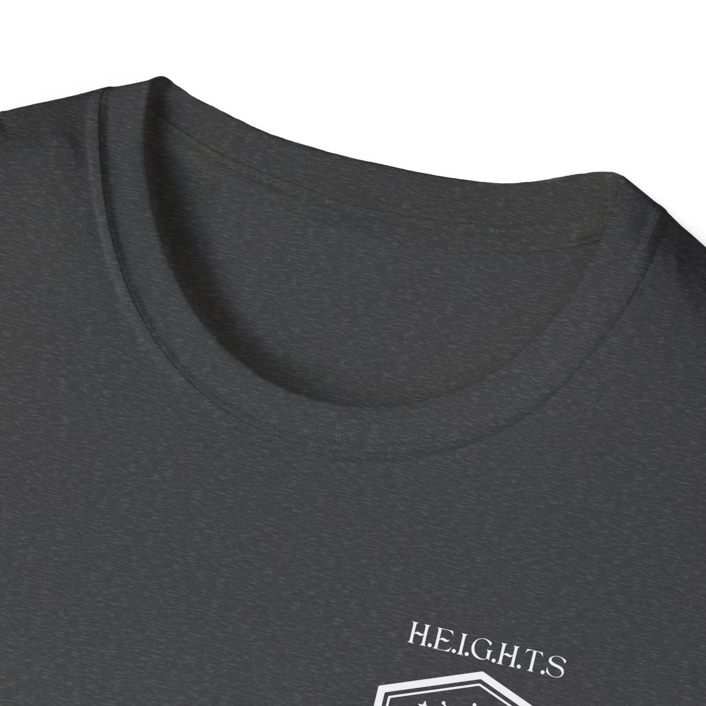 Heights Christian White Letters & Image
