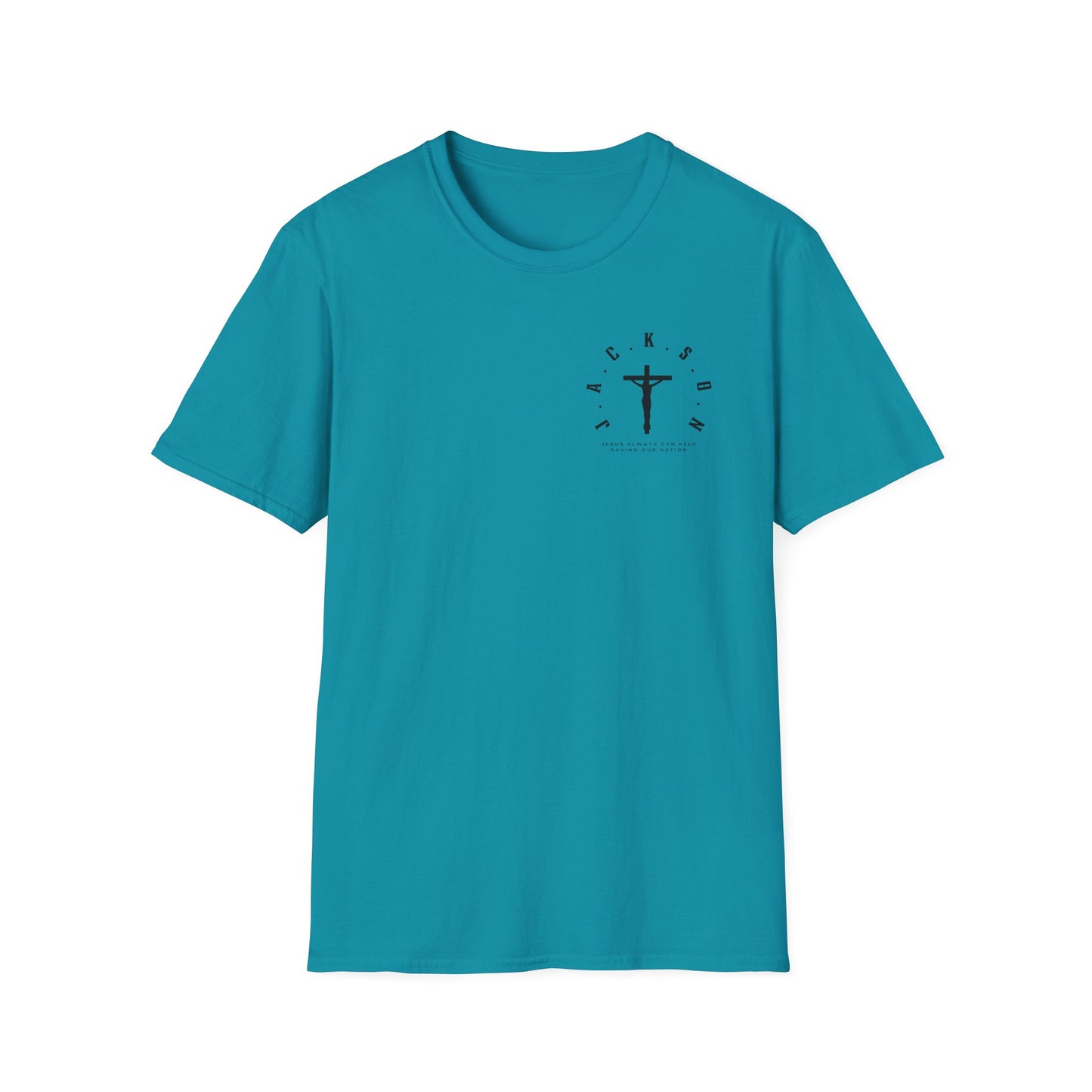 Jackson Believing Christian Black Letters & Cross