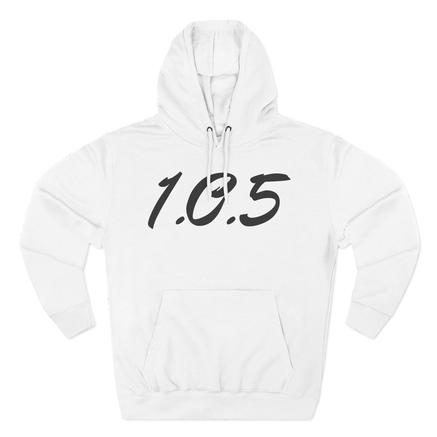 Specialty Adult 105 Christian Black and White Letters Hoodie