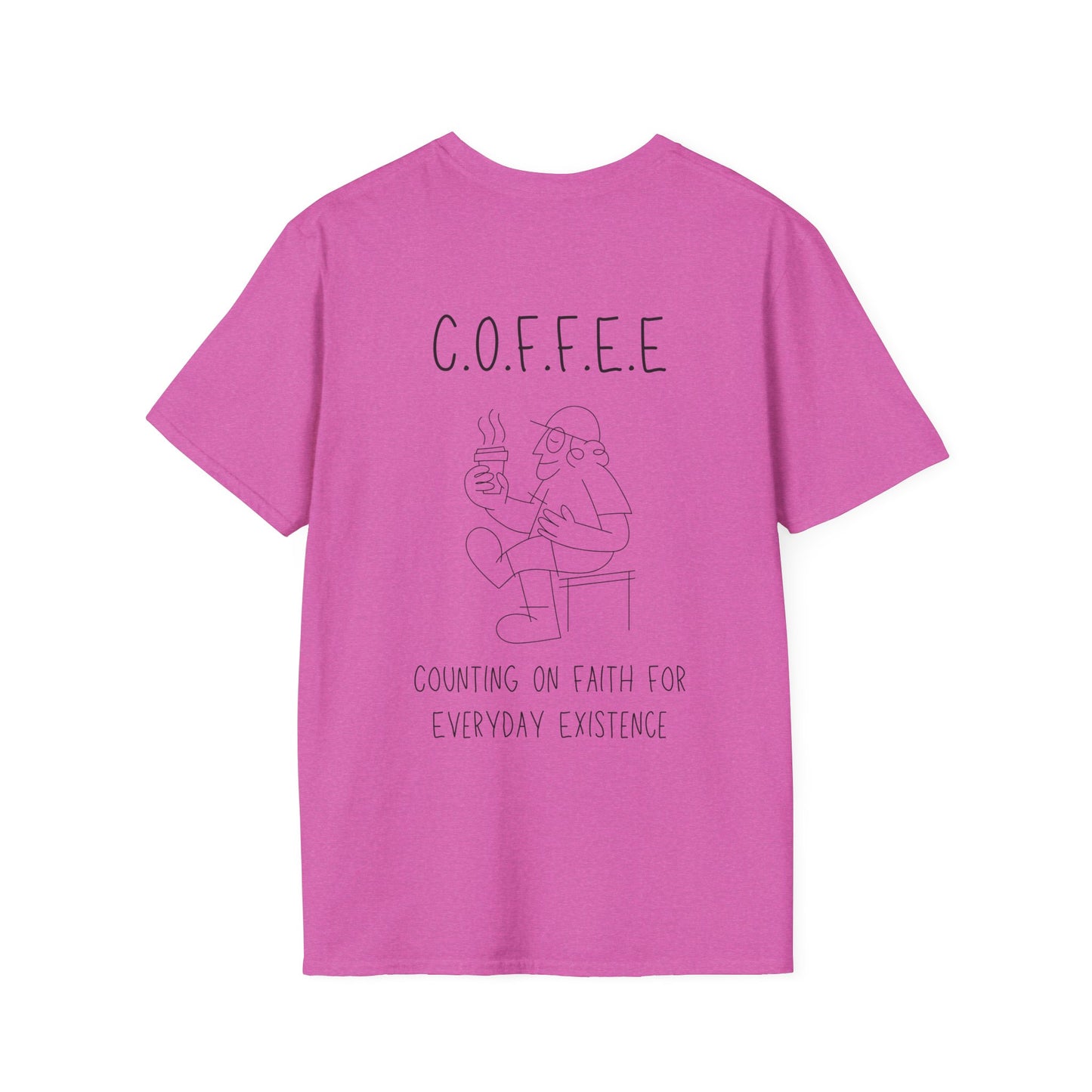 Specialty Adult Coffee Christian Blue Words & Men Image