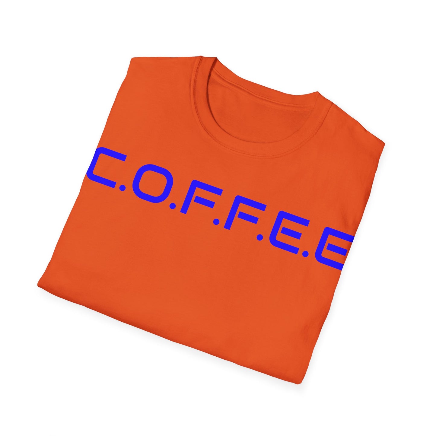 Adult Coffee Christian Blue Words Only