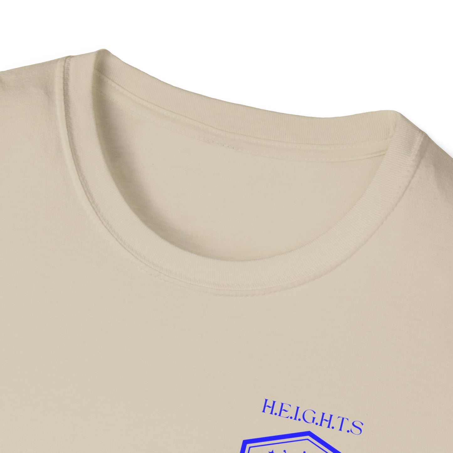 Heights Christian Blue Letters & Image