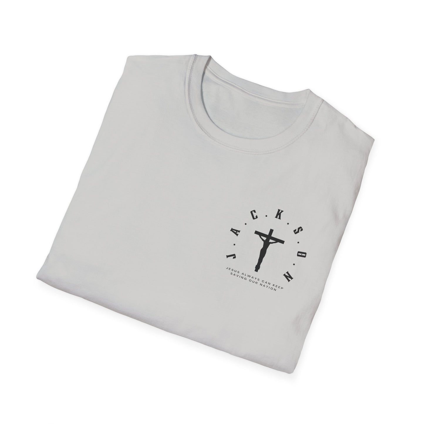 Jackson Believing Christian Black Letters & Cross
