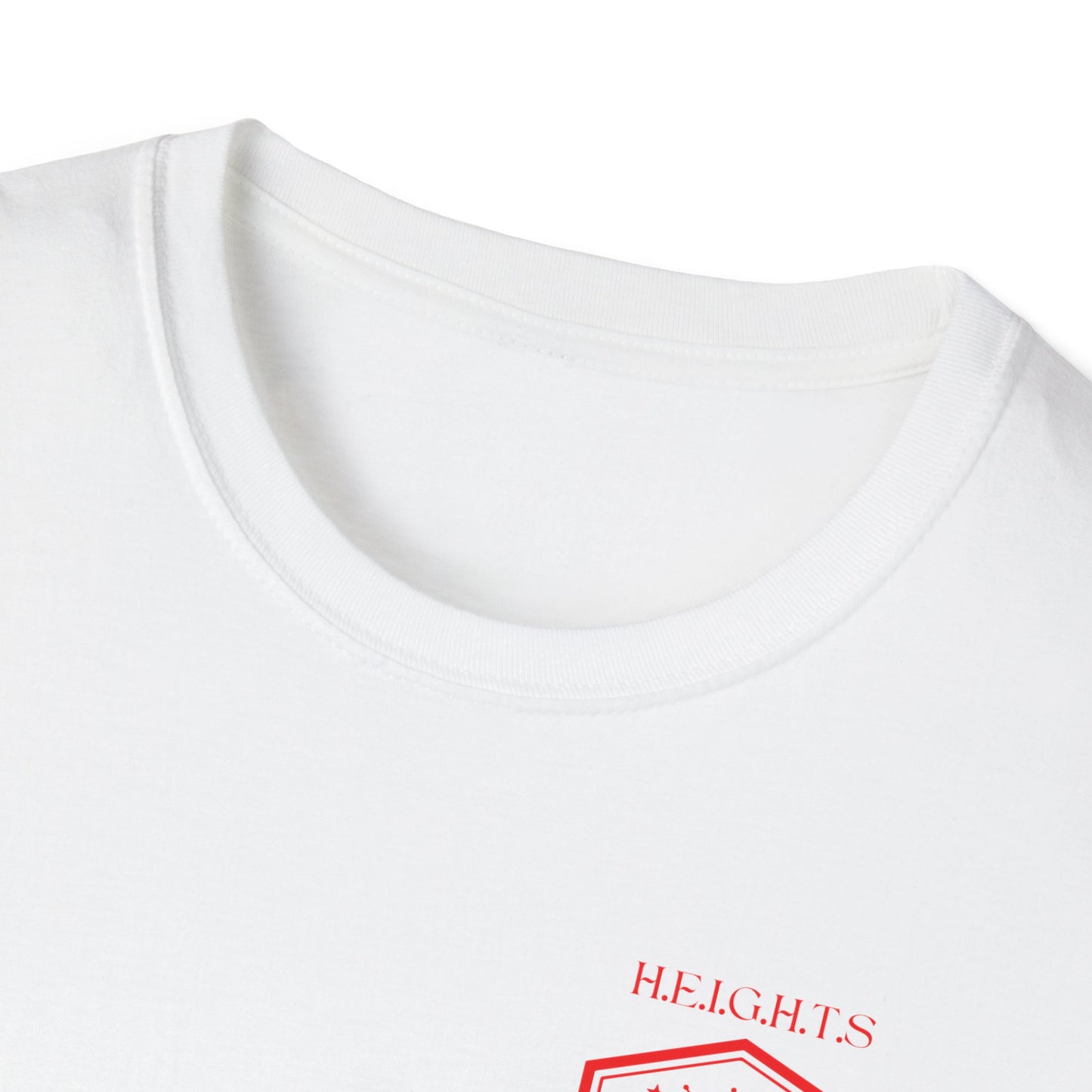Heights Christian Red Letters & Image