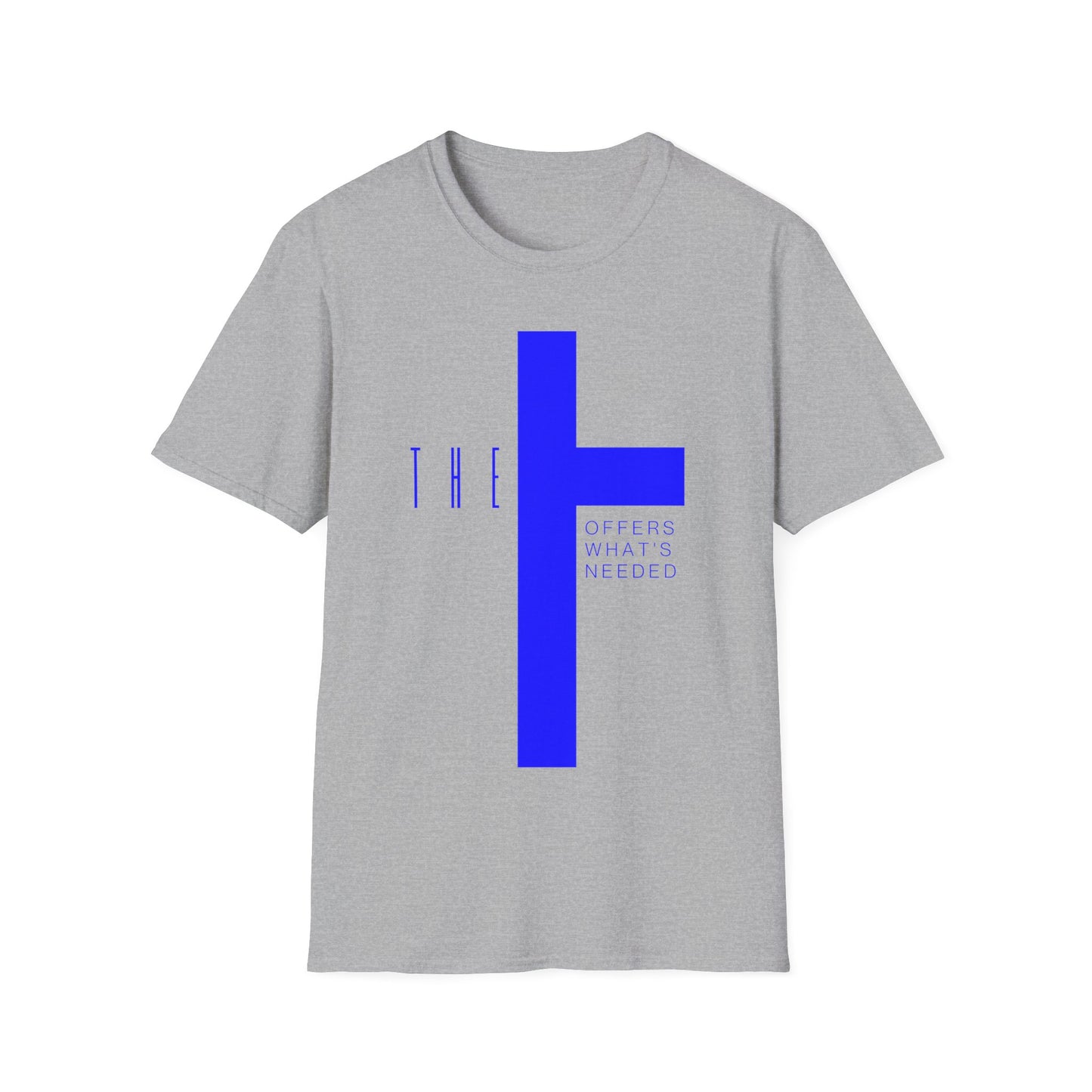 T-Town Blue Cross & Letters Blended