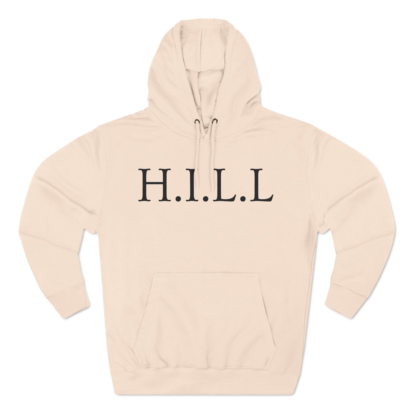Hill Christian Black Words Hoodie
