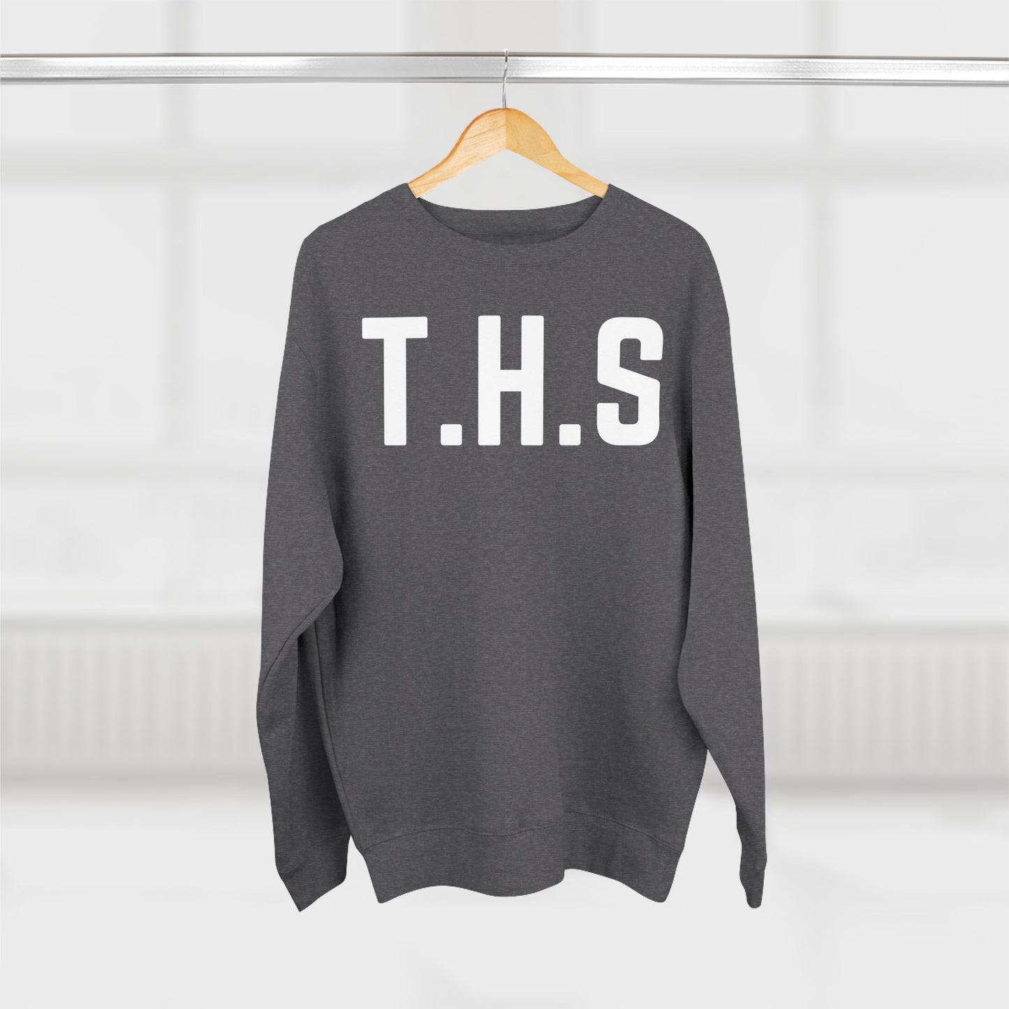 Adult T.H.S Trusting His Spirit Specialty Hoodie White Letters