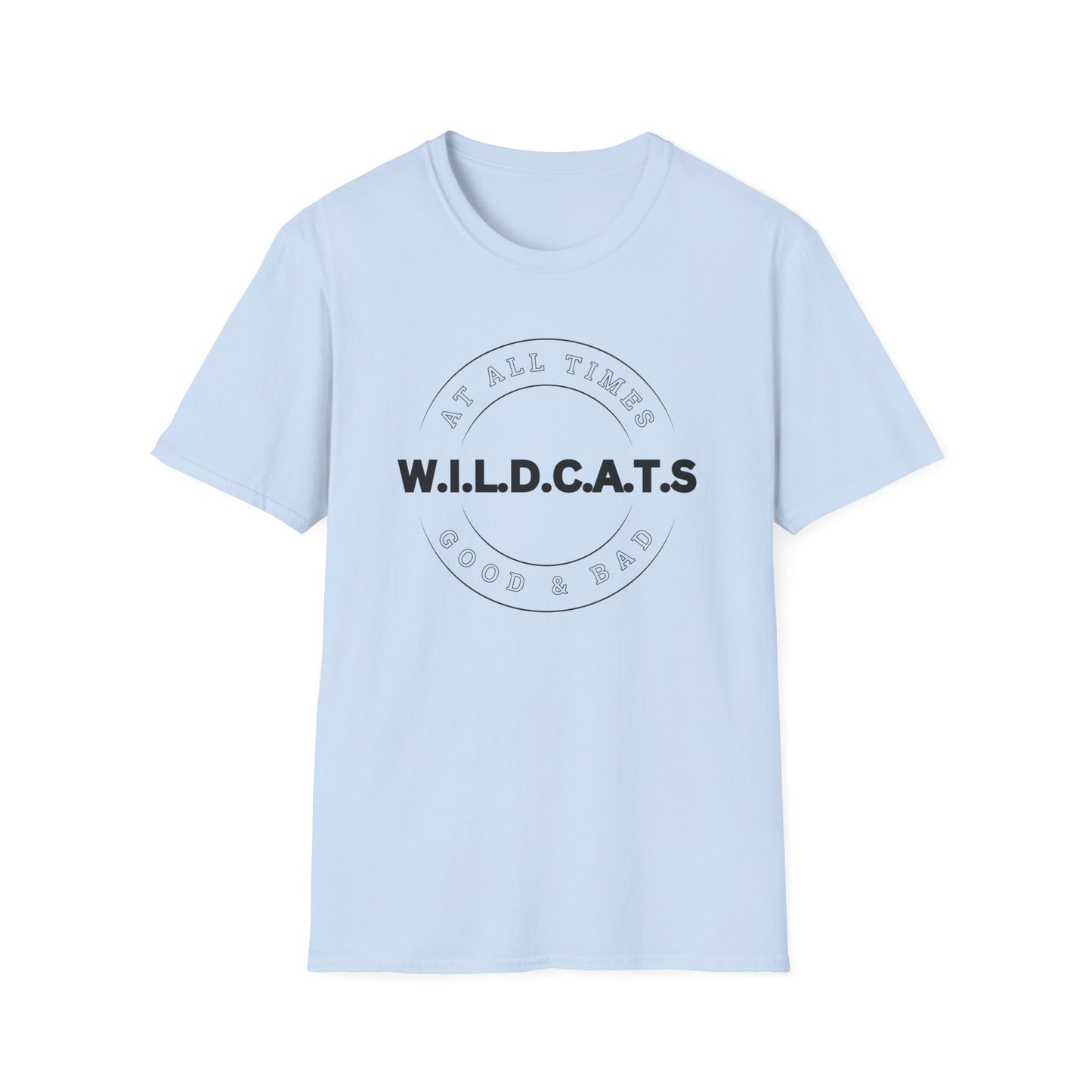 Wildcats Christian Black Letters & Picture