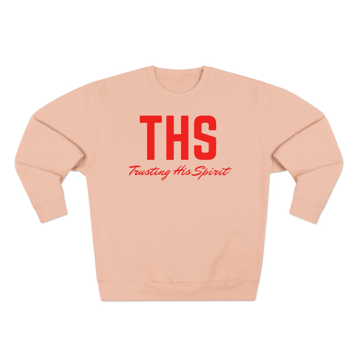 Adult THS Christian Red Letters Crewneck