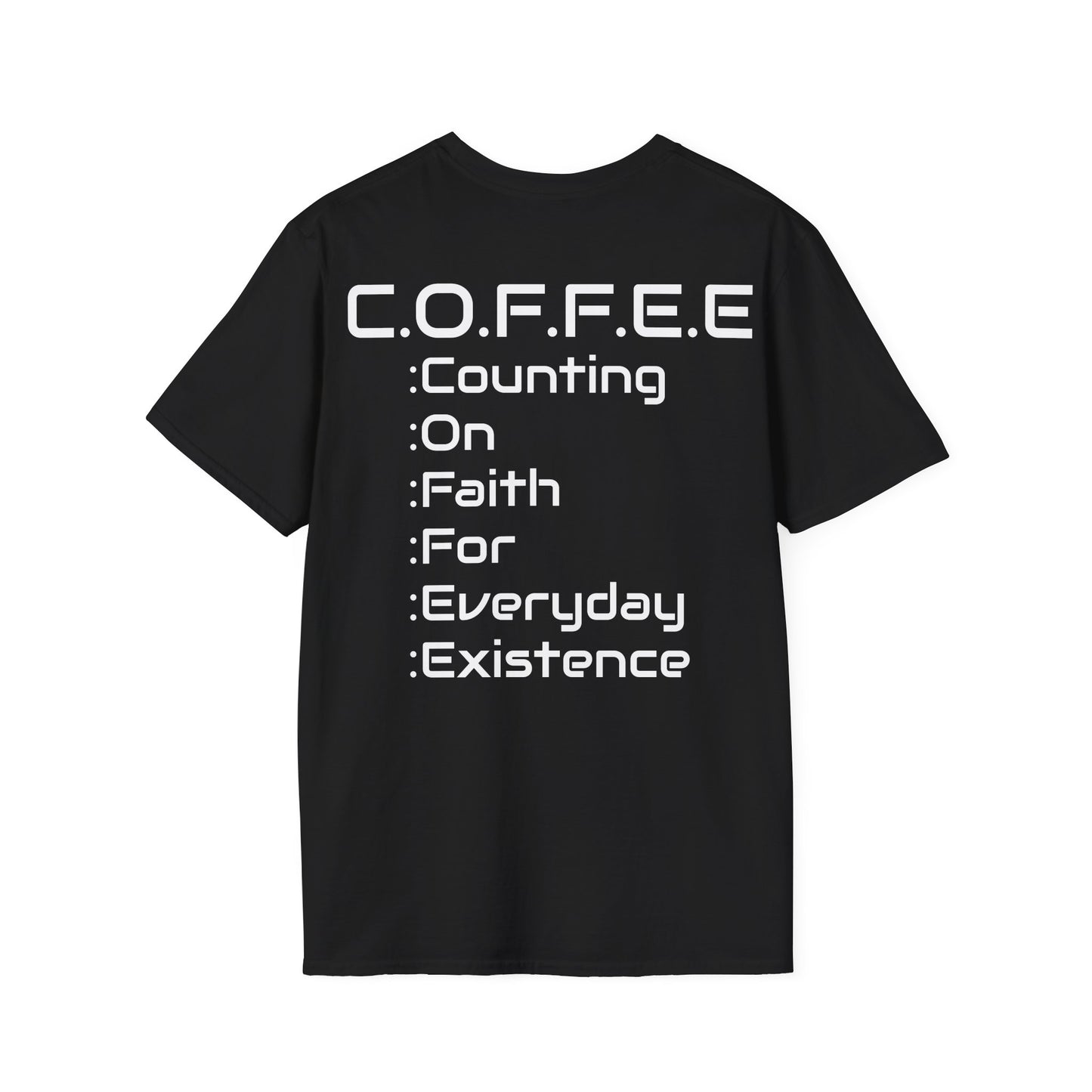 Adult Coffee Christian White Words Only